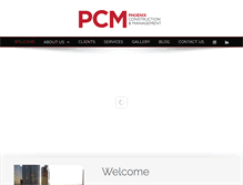 Tablet Screenshot of phoenixcm.net